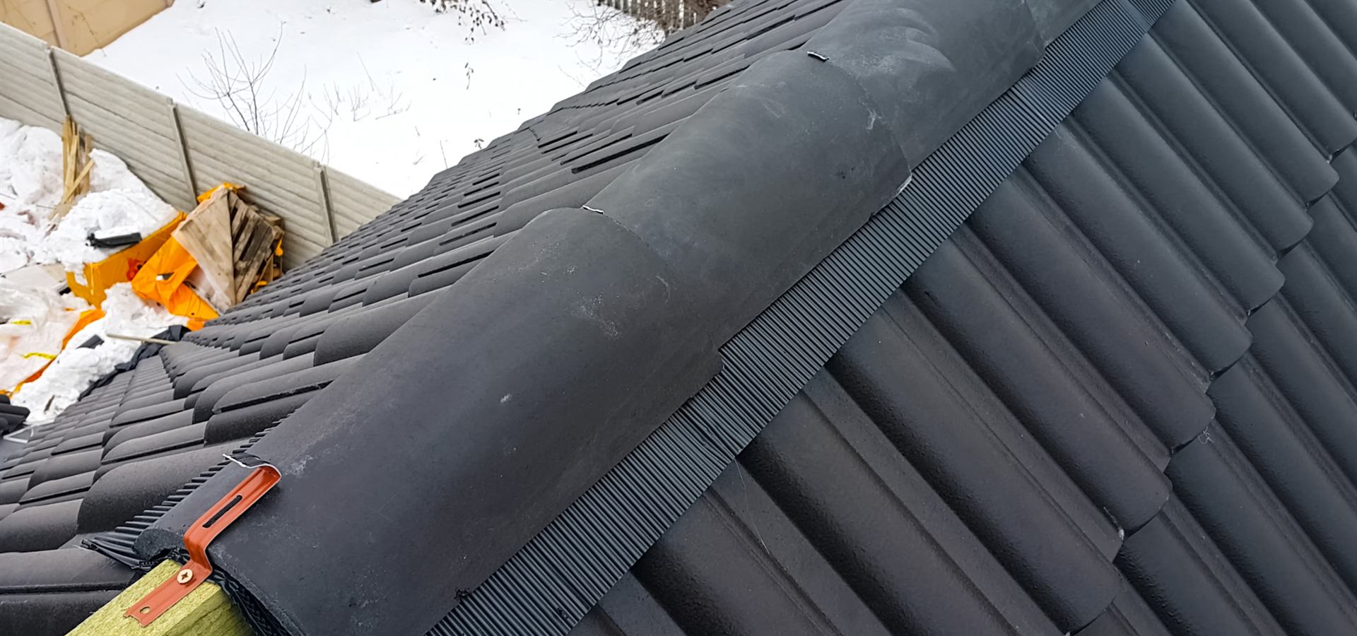 Dry Ridge Roofing by Validus Roofing in Northampton